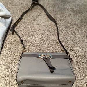Kate spade grey crossover great condition leather